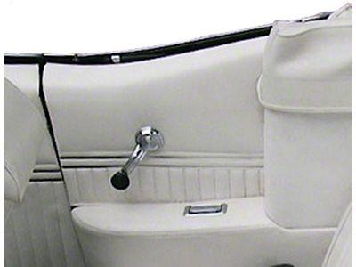 PUI Chevelle Rear Side Panels, Convertible, Preassembled, Gold Edition, 1970-1972