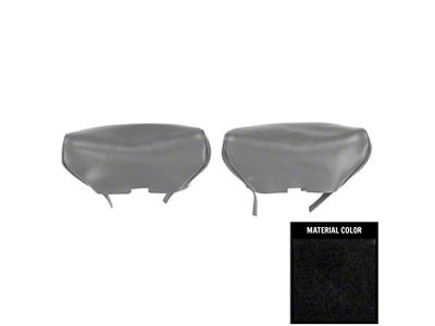 PUI Interiors Bucket Seat Headrest Covers (1970 Camaro Coupe)