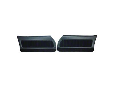 PUI Interiors Custom Cloth Pre-Assembled Front Door Panels (78-79 Camaro Berlinetta, LT)
