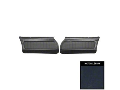 PUI Interiors Custom Vinyl Pre-Assembled Front Door Panels (78-79 Camaro Berlinetta, LT)
