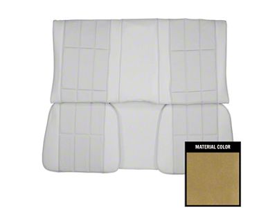 PUI Interiors Custom Vinyl Rear Bench Seat Upholstery (1977 Camaro LT Coupe)