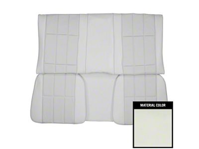 PUI Interiors Custom Vinyl Rear Bench Seat Upholstery (1978 Camaro LT Coupe)