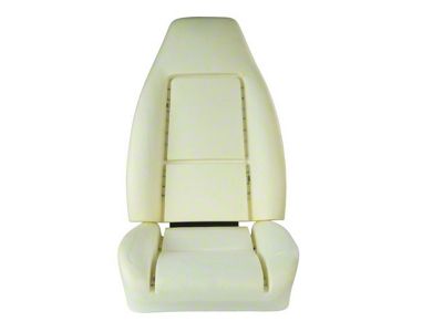 PUI Interiors Deluxe Interior Front Bucket Seat Foam with Seat Back Wire (78-81 Camaro)