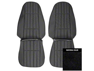 PUI Interiors Deluxe Interior Front Bucket Seat Upholstery (1973 Camaro)