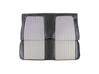 PUI Interiors Deluxe Interior Houndstooth Rear Bench Seat Upholstery (1969 Camaro Coupe)