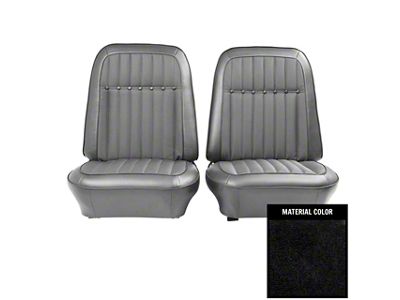 PUI Interiors Deluxe Interior Pre-Assembled Front Bucket Seats (1969 Camaro)