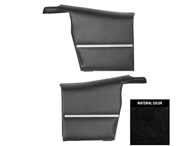 PUI Interiors Deluxe Interior Pre-Assembled Rear Side Panels (68-69 Camaro Convertible)