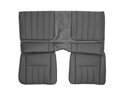 PUI Interiors Deluxe Interior Rear Bench Seat Upholstery (1970 Camaro Coupe)