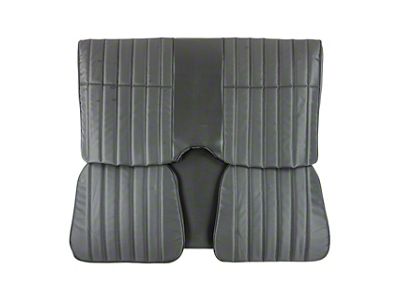 PUI Interiors Deluxe Interior Rear Bench Seat Upholstery (1973 Camaro Coupe)