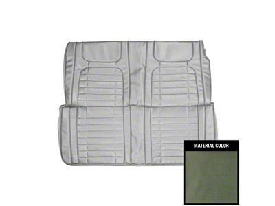 PUI Interiors Deluxe Interior Rear Fold-Down Bench Seat Upholstery (1968 Camaro)