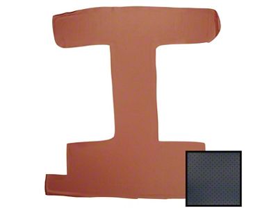 PUI Interiors Fisher T-Top Perforated Vinyl Covered Headliner Board (78-81 Camaro Coupe w/ T-Top)