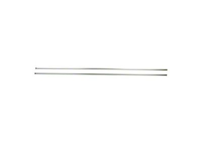 PUI Interiors Front Door Panel Molding Kit; 2-Piece (1967 Camaro)
