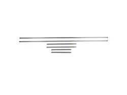 Front Door Panel Molding Kit; 6-Piece (1968 Camaro)