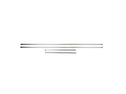 PUI Interiors Front/Rear Panel Molding Kit; 4-Piece (1967 Camaro Coupe)