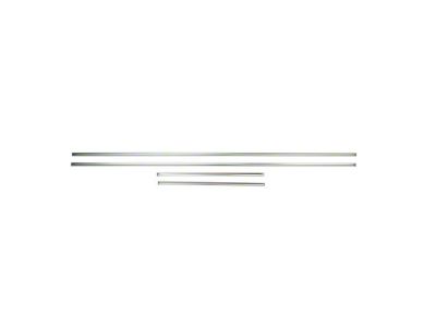 PUI Interiors Front/Rear Panel Molding Kit; 4-Piece (1967 Camaro Coupe)