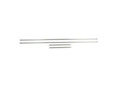 PUI Interiors Front/Rear Panel Molding Kit; 4-Piece (1969 Camaro Convertible)