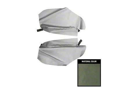 PUI Interiors Rear Armrest Covers (67-69 Camaro Coupe)