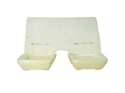 PUI Interiors Solid Back Rest Rear Seat Foam (82-92 Camaro Coupe)