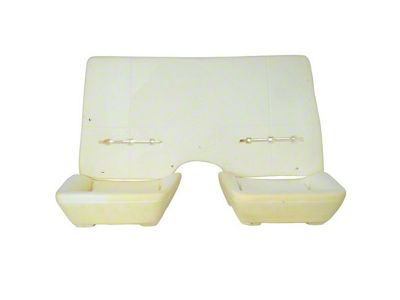 PUI Interiors Solid Back Rest Rear Seat Foam (82-92 Camaro Coupe)