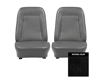 PUI Interiors Standard Interior Front Bucket Seat Upholstery (67-68 Camaro)