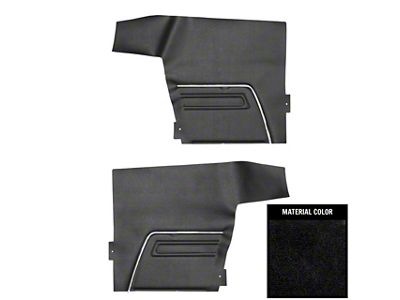 PUI Interiors Standard Interior Platinum Edition Rear Side Panels (1969 Camaro Convertible)