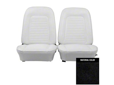 PUI Interiors Standard Interior Pre-Assembled Front Bucket Seats (1969 Camaro)