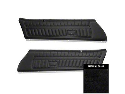 PUI Interiors Standard Interior Pre-Assembled Front Door Panels (1976 Camaro)