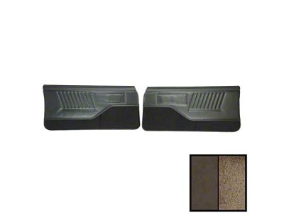 PUI Interiors Standard Interior Pre-Assembled Front Door Panels (1986 Camaro)