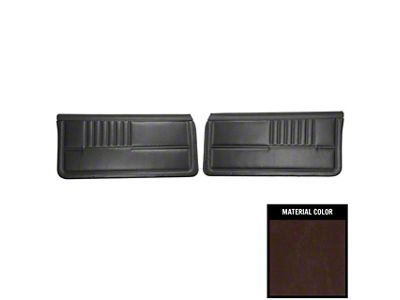PUI Interiors Standard Interior Pre-Assembled Front Door Panels (82-85 Camaro)