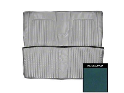 PUI Interiors Standard Interior Rear Bench Seat Upholstery (1968 Camaro Convertible)