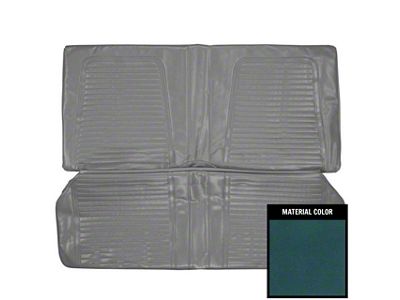 PUI Interiors Standard Interior Rear Bench Seat Upholstery (1968 Camaro Coupe)