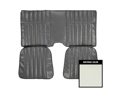 PUI Interiors Standard Interior Rear Bench Seat Upholstery (1978 Camaro Coupe)