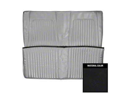PUI Interiors Standard Interior Rear Seat Upholstery (67-68 Camaro Convertible)