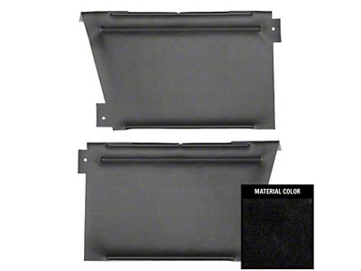 PUI Interiors Standard Interior Rear Side Panels (1967 Camaro Convertible)