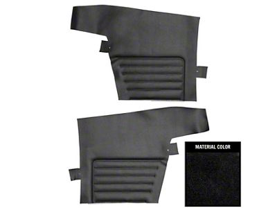 PUI Interiors Standard Interior Rear Side Panels (1968 Camaro Convertible)