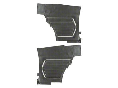 PUI Interiors Standard Interior Rear Side Panels (1969 Camaro Coupe)
