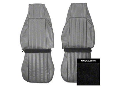 PUI Interiors Standard Interior Vinyl Front Bucket Seat Upholstery (82-85 Camaro Coupe)