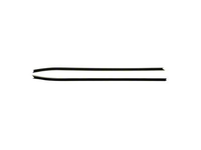 PUI Interiors Top Catwhiskers Inner Window Felt Set; 2-Piece (70-81 Camaro Coupe)