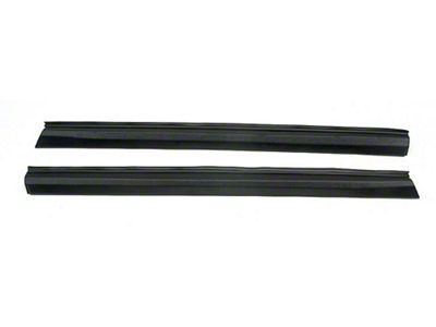 PUI Interiors, Door Panel Top Rails 82FDRAIL-B Camaro 1982-1992