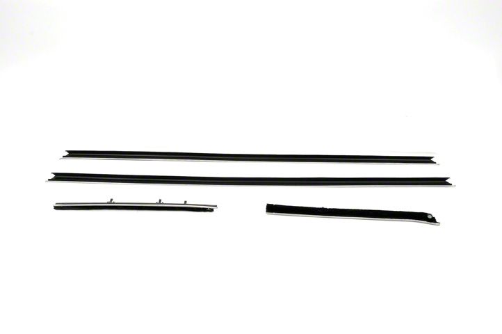 Complete Window Felt Kit (8 Pieces) For 1970-1972 Buick GS & Skylark Convertible