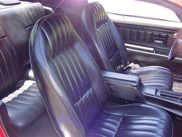 PUI Interiors, Rear Seat Cover, Standard Interior 707524 Camaro 1971-1973