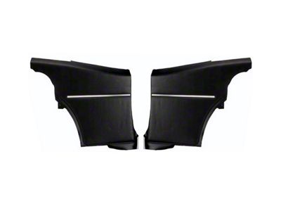 PUI Interiors, Rear Side Panels, For Deluxe Interior, Assembled 33-10758 Camaro Coupe Only 1968