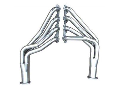 Pypes 2-Inch Long Tube Headers; Natural (67-69 Big Block V8 Camaro)