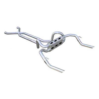Ecklers Pypes Exhaust, Race Pro 2.5, 67-81