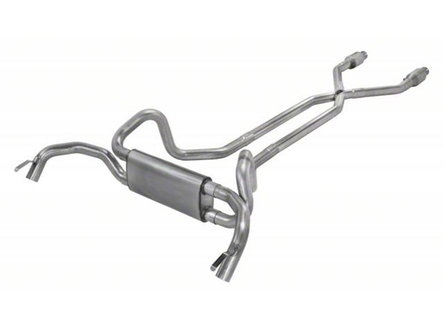 Pypes Crossflow Race Pro Crossmember-Back Exhaust System with X-Pipe (75-81 Camaro)