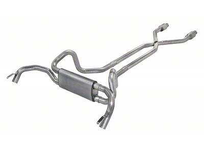 Pypes Crossflow Race Pro Crossmember-Back Exhaust System with X-Pipe (75-81 Camaro)
