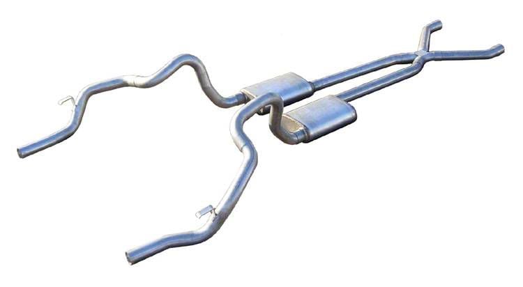 Pypes Ecklers Crossmember-Back Exhaust System SGF31 (70-74