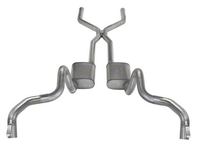 Pypes Race Pro Crossmember-Back Exhaust System with H-Pipe (70-74 Camaro)