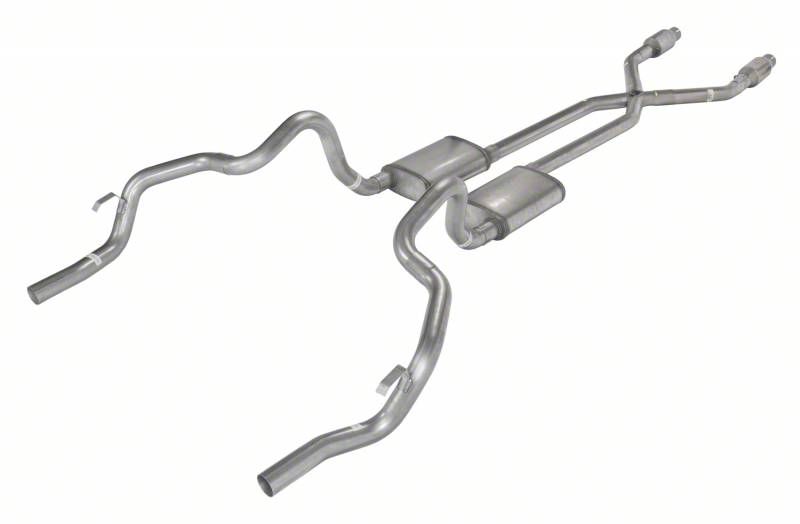 Pypes Crossmember Back Exhaust w/X-Pipe SGF911SE - 75-81 F-Body