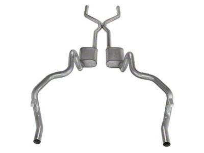 Pypes Street Pro Crossmember-Back Exhaust System with H-Pipe (70-74 Camaro)